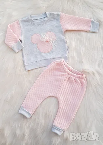Бебешки комплект Мини Маус 3-6 месеца, снимка 2 - Комплекти за бебе - 47855935