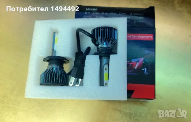 автомобилни Лед крушки Н7, снимка 4 - Аксесоари и консумативи - 48170153