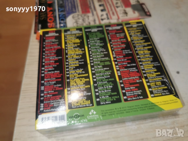 RAGGA DANCEHALL 5CD-ВНОС FRANCE-КОЛЕДНО 5 ДИСКА ЗА 45ЛВ 1712252001, снимка 2 - CD дискове - 52828746