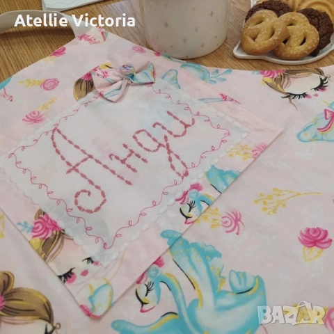 Детски комплект престилка и шапка , снимка 9 - Други - 51944038