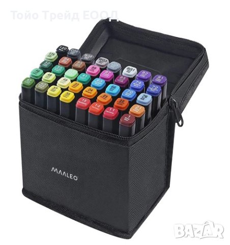 ДВУСТРАННИ МАРКЕРИ – КОМПЛЕКТ 40бр