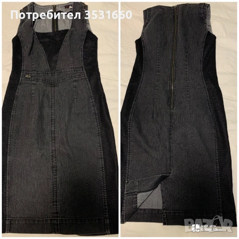 Дамска дънкова рокля ( сукман)