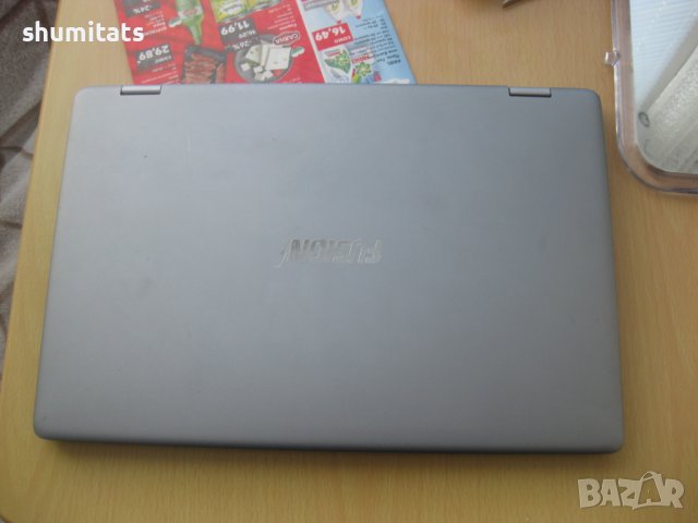 Fusion5 Lapbook T80 13,3 30pin IPS FHD лаптоп с тъчскреен за ремонт/части, снимка 2 - Лаптопи за работа - 39986443