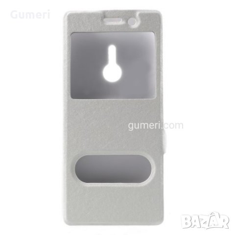 Sony Xperia XZ3 Калъф тип тефтер с прозорец , снимка 10 - Калъфи, кейсове - 30567320