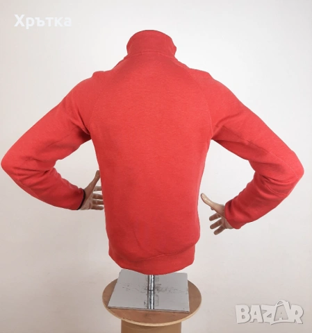 Nike Tech Fleece - Оригинална мъжка блуза с цип размер XS, снимка 4 - Блузи - 53305471