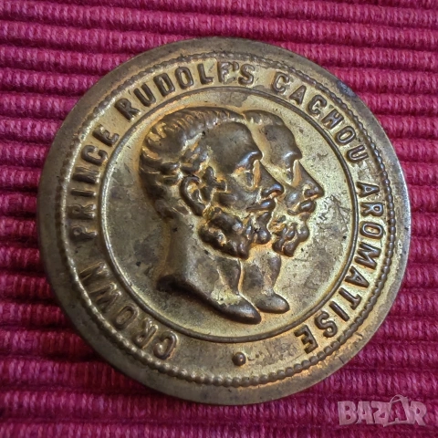 Винтидж кутия за ментови бонбони 19 век. , снимка 4 - Колекции - 53036079