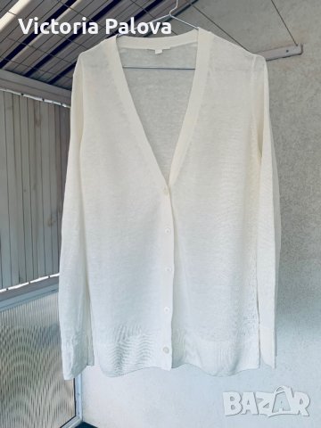 COS Швеция разкошна жилетка лен и коприна, снимка 8 - Жилетки - 38430485