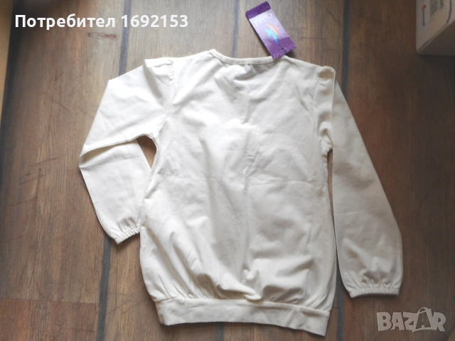 НОВА блуза за момиче - 5-6г / 110-116см, снимка 8 - Детски Блузи и туники - 25142782