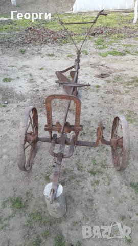 Стар плуг от две части, снимка 4 - Антикварни и старинни предмети - 39834884