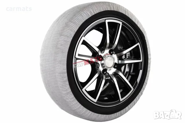 Текстилни вериги за сняг Streetech Pro Series - бял цвят - размер XL - 2бр