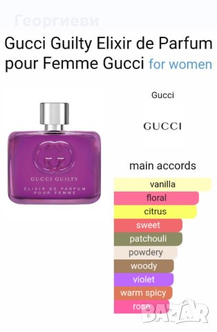 Gucci Guilty Elixir 2023 W, снимка 6 - Дамски парфюми - 42378181