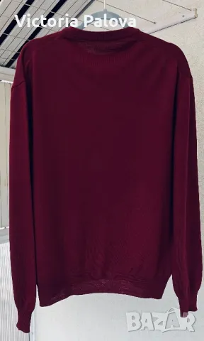 Красива блуза/пуловер бордо унисекс, снимка 4 - Пуловери - 48287881