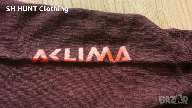 AKLIMA 100% Merino Wool Sweatsirt размер XL суичър 100% Мерино Вълна - 1424, снимка 8 - Суичъри - 47780964