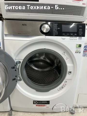 Пералня AEG 8000 Series OKOMix 8кг A+++, снимка 2 - Перални - 56435346