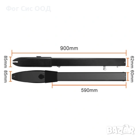 BERG TUR 300 - автоматика за двукрила врата с дължина на крилото до 3 метра и тегло до 200кг., снимка 4 - Друга електроника - 54122701