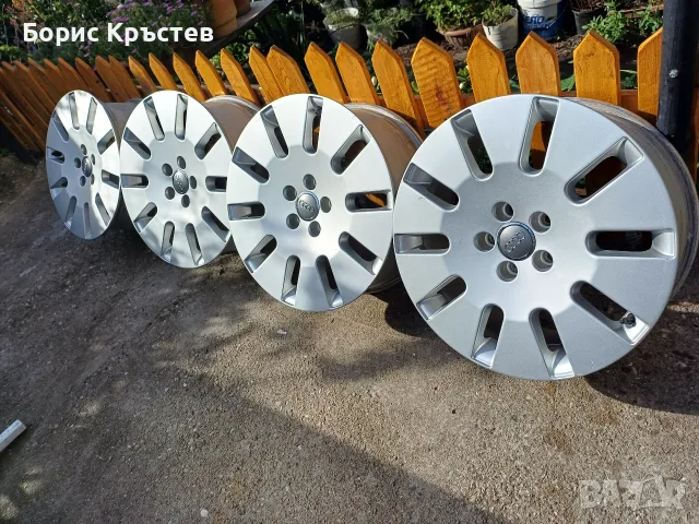 18ки Audi OE 5x112mm, снимка 4 - Гуми и джанти - 55778766