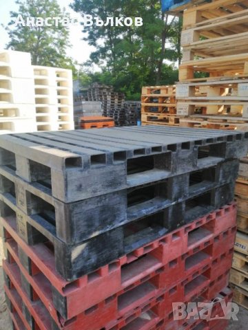 Европалети пластмасови