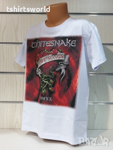 Нова детска тениска с дигитален печат на музикалната група Whitesnake - Love Songs, снимка 7 - Детски тениски и потници - 37177244