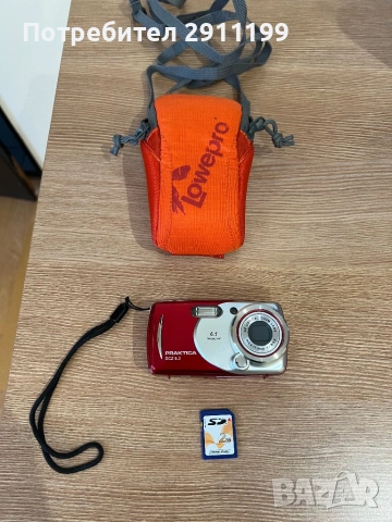 Фотоапарат Praktika 6.1 Mp с подаръци, снимка 8 - Фотоапарати - 54243641