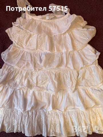 Debenhams детски бели рокли, снимка 1 - Детски рокли и поли - 44157580