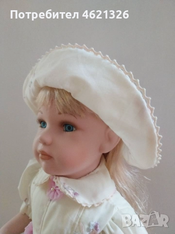 Винтидж колекционерска порцеланова кукла с ограничено издание от колекцията Leonardo рядка, снимка 14 - Декорация за дома - 52089112