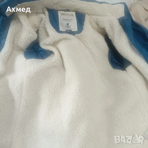 Зимно яке с качулка , снимка 2 - Якета - 56376330