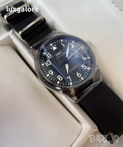 Мъжки часовник IWC Pilot's Watch Top Gun с автоматичен механизъм, снимка 3 - Мъжки - 40517141