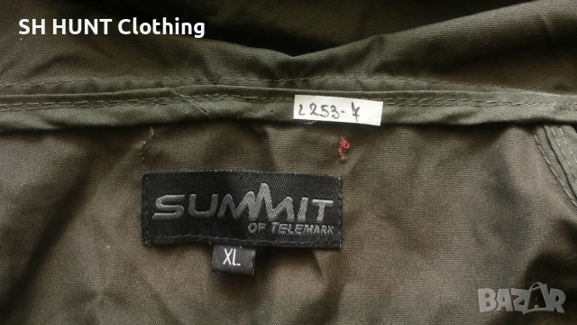 SUMMIT OF NORWAY Jacket размер XL за лов риболов тънко яке със здрава брезентова материя - 1831, снимка 14 - Екипировка - 53021498