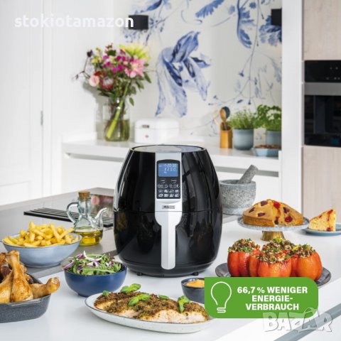 Уред за здравословно готвене Princess Hot Air Fryer 182020, снимка 2 - Фритюрници - 38411542