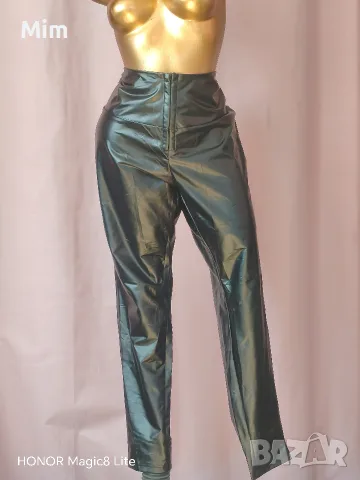 1XL Черен, еластичен клин от еко кожа 