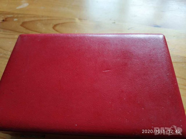 Старинна швейцарска кутия бижута кожена, снимка 6 - Антикварни и старинни предмети - 30267767