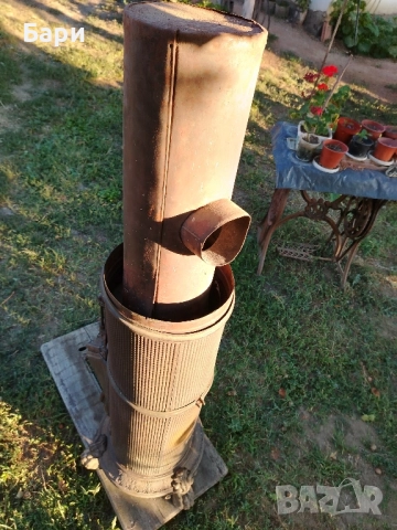 Стара красива чугунена колонна печка -Виена/Австрия 1900г., снимка 11 - Антикварни и старинни предмети - 51548373