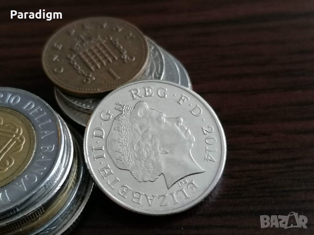 Монета - Великобритания - 10 пенса | 2014г., снимка 2 - Нумизматика и бонистика - 35609220