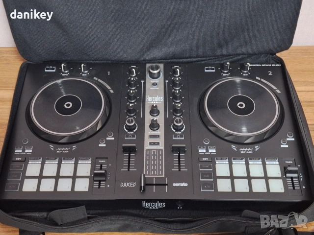 Hercules DJControl Inpulse 300 MK2 – DJ контролер като нов неизползван, снимка 11 - Ресийвъри, усилватели, смесителни пултове - 53261778