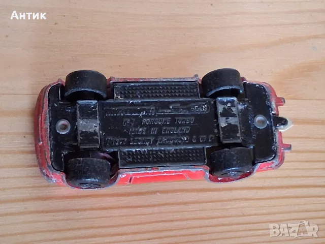Стара Метална Количка MatchBox Porsche Turbo / Made in England 1976 , снимка 9 - Колекции - 56003156