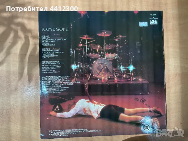 Грамофонна плоча 12”, снимка 2 - Грамофонни плочи - 49777221