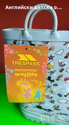 Английски детски гумени ботуши-TRESPASS , снимка 8 - Детски боти и ботуши - 31876254