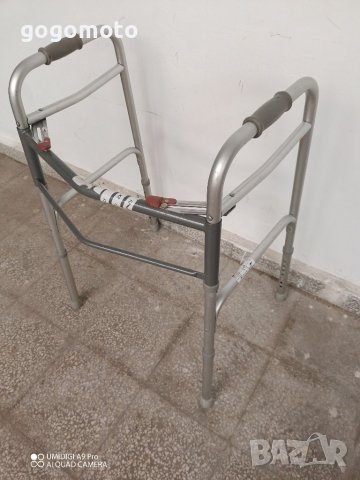 Проходилка алуминиева BIG BOY ,за големи, едри, тежки, високи хора, снимка 2 - Ролатори - 36903057