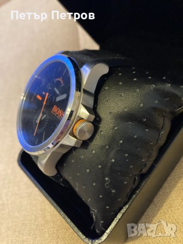 BOSS HB.298.1.14.2960 Water Resistant 5 ATM 50meters БЕЗУПРЕЧНО ТОП СЪСТОЯНИЕ!, снимка 4 - Мъжки - 40647176