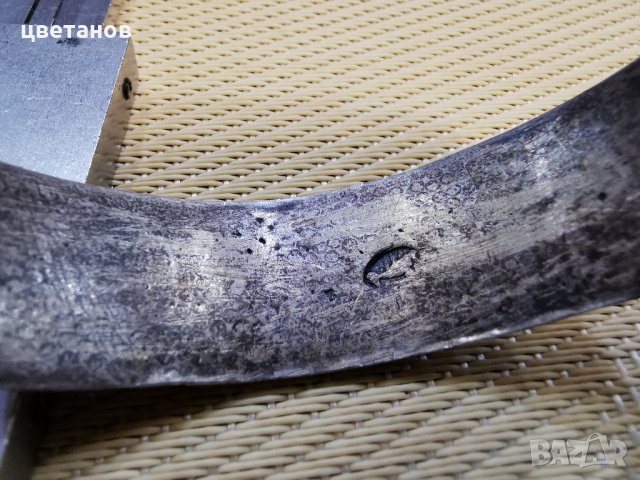 Масивна турска гривна-сребро, снимка 6 - Антикварни и старинни предмети - 31144587