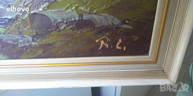 Картина в дървена рамка "Планински пейзажи", снимка 4 - Картини - 42162467