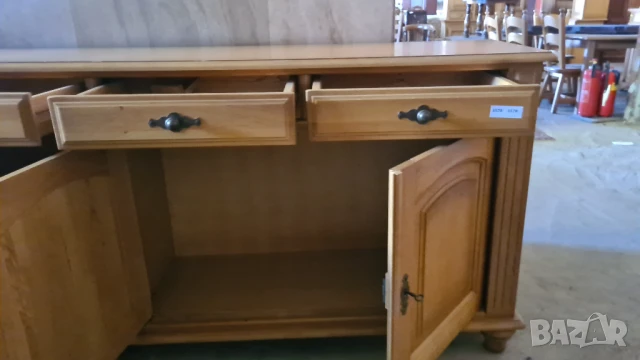 Ретро комод скрин с шкачета и чекмеджета, снимка 4 - Скринове - 50770244