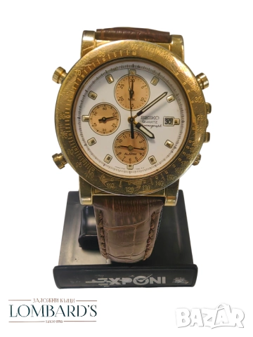 Часовник Seiko Qartz Chronograph 7T32-7A8A