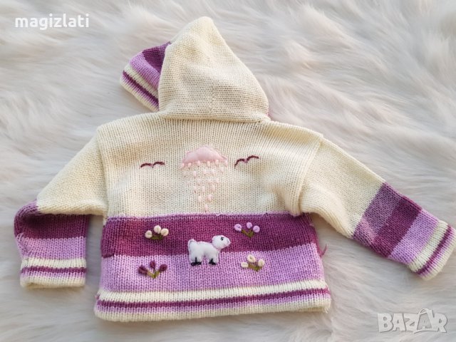 Жилетка за момиче 68-74см., снимка 3 - Жилетки и елечета за бебе - 30584959