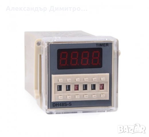 Реле За Време, DH48S-2Z, 250 VАC, 2NO+2NC, 250 VAC, 5 A, 0.01 S До 99 H
