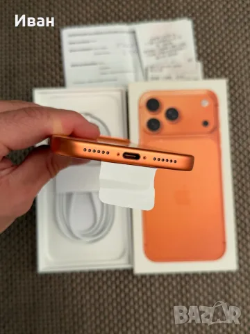 КАТО НОВ❗️256Gb⚠️iPhone 17 Pro Max Orange❗️24м ГАРАНЦИЯ, снимка 8 - Apple iPhone - 55991898
