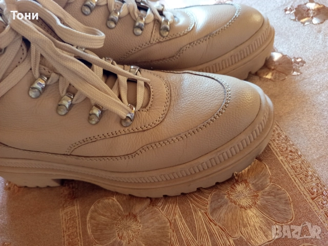 Нови Дамски Боти Изцяло от Естествена Кожа 40/41, снимка 16 - Дамски боти - 52912625