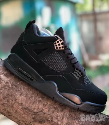 Air Jordan 4 “Black Cat” 2020 Retro номер 42 оригинални маратонки , снимка 5 - Маратонки - 50525159