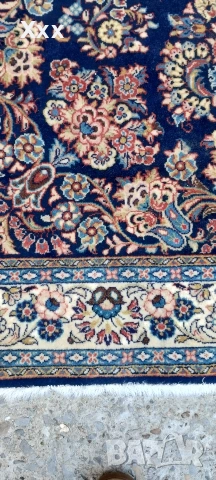 Ръчно тъкан вълнен персийски килим.Ирански.Антика за ценители., снимка 5 - Килими - 54099941