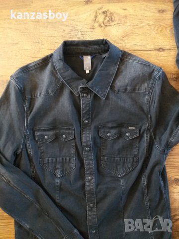 g-star tacoma western straight shirt wmn - страхотна дамска риза КАТО НОВА, снимка 6 - Ризи - 39731472